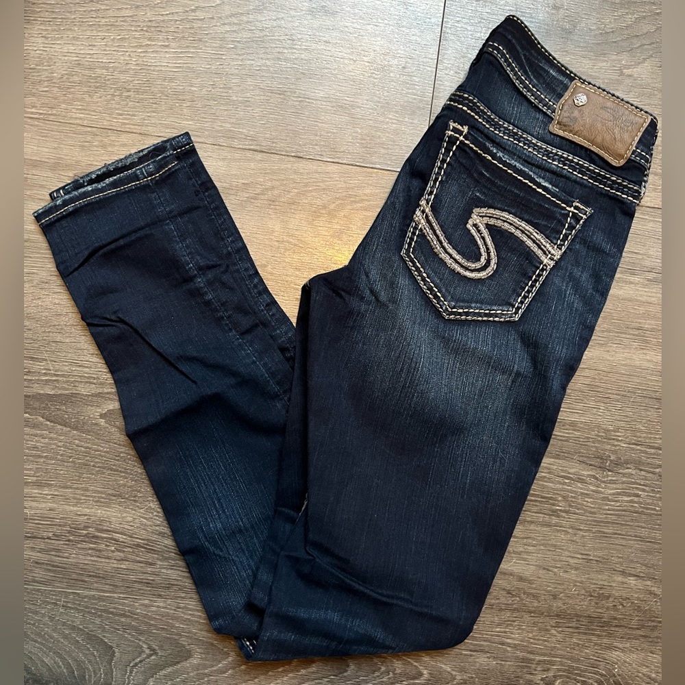Silver Suki Skinny Jean